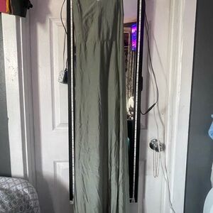 Windsor Olive Green Maxi Dress